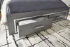 Ashley Furniture B214B11 Ashley Furniture B214B11 Lodanna - King Panel Bed With 2 Storage Drawers - Gray
