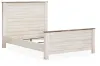 Ashley Furniture B267B8 Ashley Furniture B267B8 Willowton - Queen Panel Bed - Whitewash