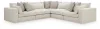 Ashley Furniture PC66004S17 Ashley Furniture PC66004S17 Ashbourne Estate - 5-Piece Sectional - Snowstone