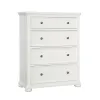 Samuel Lawrence Furniture S920-440 Savannah - 4-Drawer Chest - White