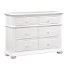 Liberty Furniture 607-BR30 Summer House - 6 Drawer Dresser - Oyster White