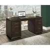 Riverside Furniture 23930 Prelude - Executive Desk - Dark Brown