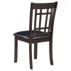 CoasterEveryday 102672 Lavon - Wood Dining Side Chair (Set of 2) - Espresso And Black