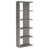 CoasterEveryday 800553 Harrison - 5-Shelf Bookshelf - Weathered Gray