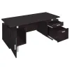 CoasterEveryday 801521 Lawtey - 2-Drawer Office Computer Desk - Cappuccino