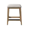 Intercon LM-BS-65C-WOA-K24 Landmark - Backless Stool - Weathered Oak