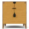 Riverside Furniture 51868 Halbrooke - One Drawer Nightstand - Light Brown