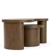 Riverside Furniture 23802 Santa Cruz - Bunching Cocktail Tables - Whiskey Oak