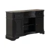 Liberty Furniture 244B-SR6238 Liberty Furniture 244B-SR6238 Magnolia Manor - Server - Weathered Bark & Antique Black