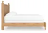 Ashley Furniture PCB1075B8 Ashley Furniture PCB1075B8 Aleaport - King Panel Bed - Warm Brown