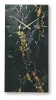 Ashley Furniture A8010430 Teague - Wall Clock - Black / Gold Finish
