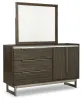 Ashley Furniture B786B1 Ashley Furniture B786B1 Arkenton - Dresser, Mirror - Grayish Brown