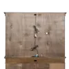 Liberty Furniture 487-HO131 Amelia - Jr Executive Credenza Hutch - Antique Toffee