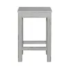 Liberty Furniture 237-OT9000 River Place - Console Stool - Riverstone White & Tobacco