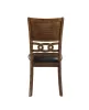 New Classic D1701-20-BRN New Classic D1701-20-BRN Gia - Dining Chairs (Set of 2) - Brown - Faux Leather