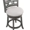 New Classic S1701-CS-GRY Gia - Swivel Counter Stool - Gray