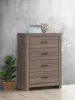 CoasterEveryday 207045 Brantford - 4-Drawer Bedroom Chest - Barrel Oak