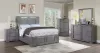 Furniture of America CM7472GY-EK-BED Vagan - King Bed