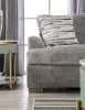 Furniture of America SM1208-LV Leytonstone - Loveseat - Gray