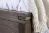 Furniture of America CM7382Q-BED Rexburg - Queen Bed - Wire - Brushed Rustic Brown