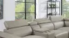 Furniture of America CM6457GY-PM-SECT Linwurst - Power Sectional