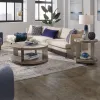 Liberty Furniture 754-OT-3PCS Liberty Furniture 754-OT-3PCS Harlow - 3 Piece Set (1 Round Cocktail 2 End Tables) - Sandstone & Satin Nickel