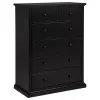 Coaster Fine Furniture 460595BLK Sumerlin - 6-Drawer Bedroom Chest Of Drawers - Black