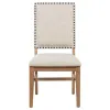 Coaster Fine Furniture 108542 Middleton - Upholstered Dining Side Chair Beige (Set of 2) - Natural