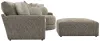 Jackson Furniture Industries 3145/63/96/28-28 Jackson Furniture Industries 3145/63/96/28-28 Turner - 2 Piece Sofa Cuddler With Right Side Facing Cuddler And Cocktail Ottoman - Mushroom