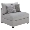 CoasterElevations 551511 Cambria - Upholstered Armless Chair - Gray