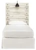 Ashley Furniture B192-53 Ashley Furniture B192-53 Cambeck - Twin Panel Headboard - Whitewash