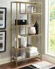 Ashley Furniture A4000286 Frankwell - Bookcase - Gold Finish
