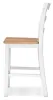 Ashley Furniture D398-124 Ashley Furniture D398-124 Gesthaven - Barstool (Set of 2) - Natural / White