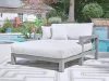 Ashley Furniture PCP695-815 Hurley Park - Chaise Lounge With Cushion - Gray