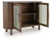 Ashley Furniture A4000694 Mayridge - Accent Cabinet - Medium Brown