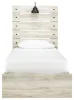 Ashley Furniture B192B13 Ashley Furniture B192B13 Cambeck - Twin Panel Bed With Side Storage Drawers - Whitewash