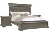 Pulaski Furniture P413-BR-K2-KIT2 Pulaski Furniture P413-BR-K2-KIT2 Madison Ridge - Queen Storage Bed With 2 Nightstands - Natural Bark