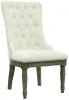 Pulaski Furniture P413275 Madison Ridge - Host Chair (Set of 2) - Natural Bark