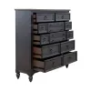 Liberty Furniture 615-BR32-B Americana Farmhouse - 12 Drawer Chesser - Black
