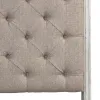 Liberty Furniture 244-BR21HU Magnolia Manor - Queen Upholstered Sleigh Headboard - Antique White