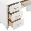 CoasterElevations 205897 Barzini - 7-Drawer Vanity Set With Lighting - White