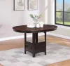 CoasterEveryday 105278 Lavon - Oval Extension Counter Dining Table - Light Chestnut