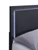 Coaster Fine Furniture 222831KE Marceline - Wood Eastern King LED Panel Bed - Black