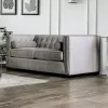 Furniture of America SM9115-LV Elliot - Loveseat - Light Gray