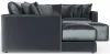 Jackson Furniture Industries 2245/37/31/59/75/12-23 Jackson Furniture Industries 2245/37/31/59/75/12-23 Remington - 5 Piece Modular Sectional (LSF Chaise) And 1 Included Cocktail Ottoman - Slate