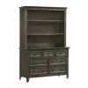 Intercon SM-BR-4352BK-GRY-C Intercon SM-BR-4352BK-GRY-C San Mateo Youth - Bookcase - Gray