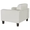 Coaster Fine Furniture 509649 Deerhurst - Upholstered Track Arm Tufted Accent Chair - Greige