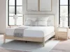 Ashley Furniture B2615B7 Ashley Furniture B2615B7 Cadmori - King Upholstered Panel Bed - Two-tone
