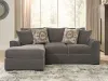 Ashley Furniture PC86205S4 Larson Levee - 2-Piece Sectional Sofa With LAF Corner Chaise - Espresso