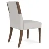 Riverside Furniture 43458 Delia - Upholstered Side Chair (Set of 2) - Nouveau Walnut / Beige